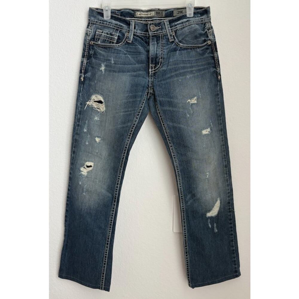 Mens BKE Aiden Straight Jeans Size 30x29